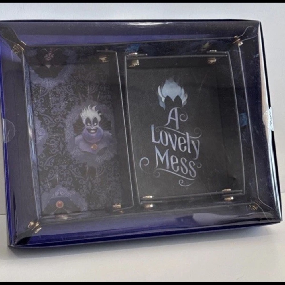 Disney Villains 'A Lovely Mess' Double Desk / Dresser Tray Set - Purple/Black
